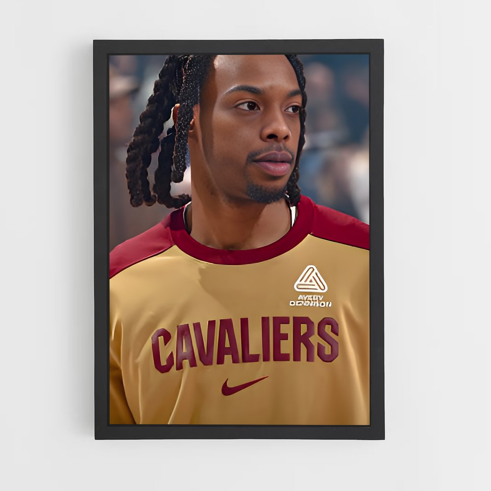 Poster Darius garland – affiche Basketball (vue 2)